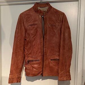 MCS Brown Leather Jacket
